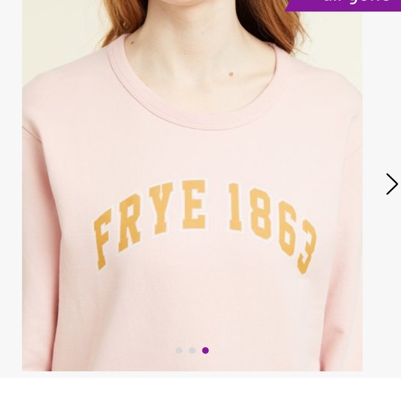 Silver Pink 'Frye 1863' French Terry Pullover - Picture 3 of 5